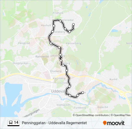 14  Line Map