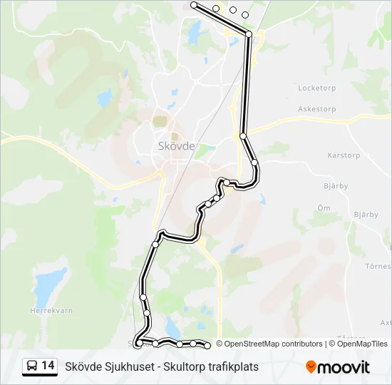 14  Line Map