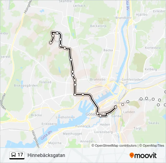 17  Line Map