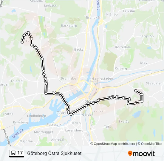 17  Line Map