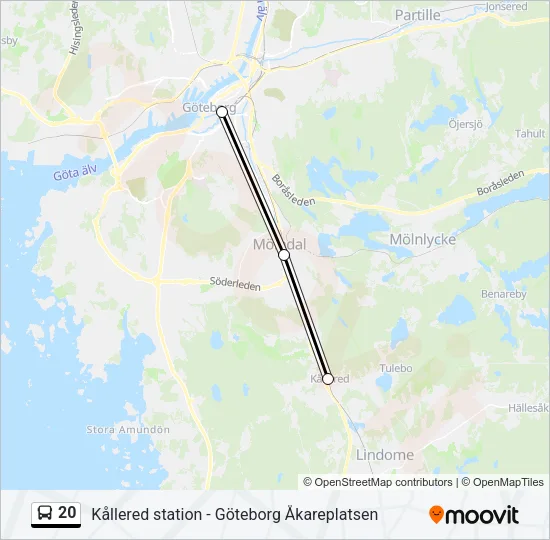 20  Line Map