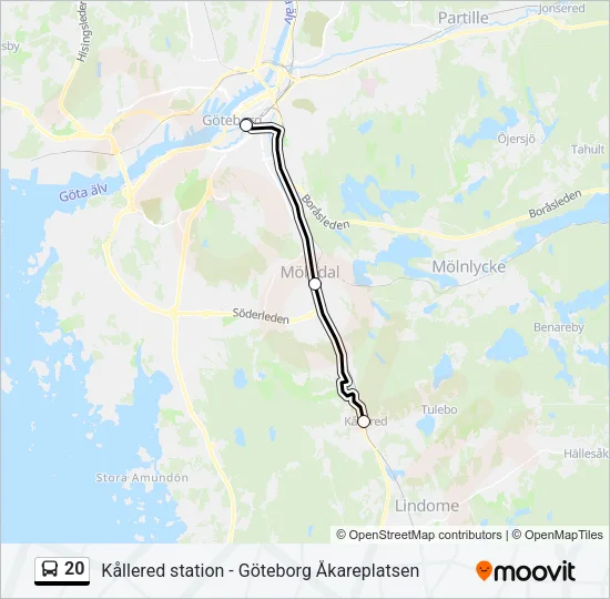 20  Line Map