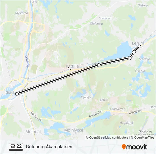 22  Line Map