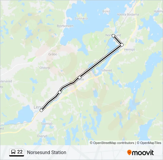 22  Line Map