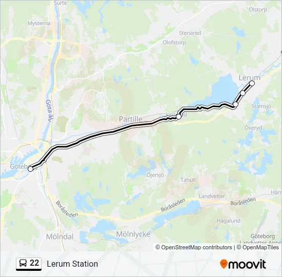 22  Line Map