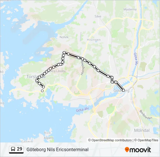 29  Line Map