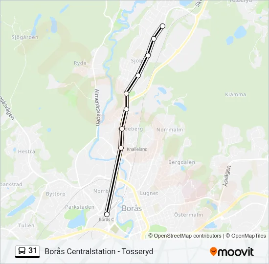 31  Line Map