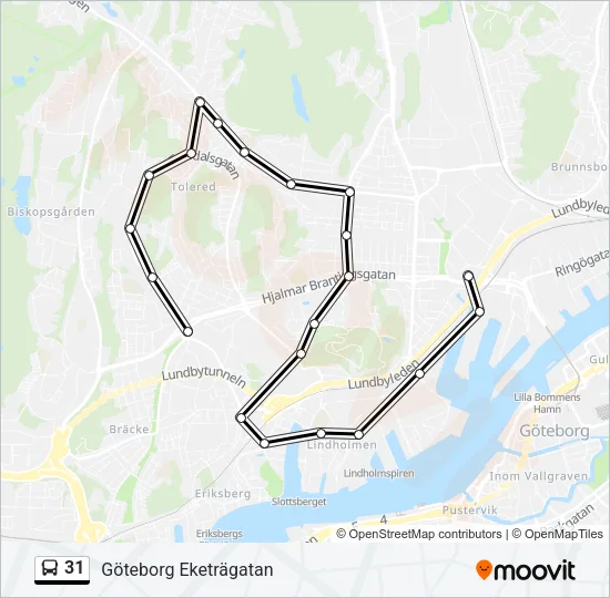 31  Line Map