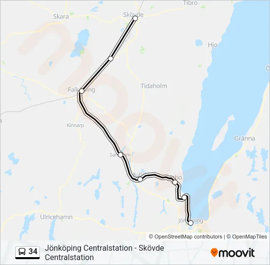 34  Line Map