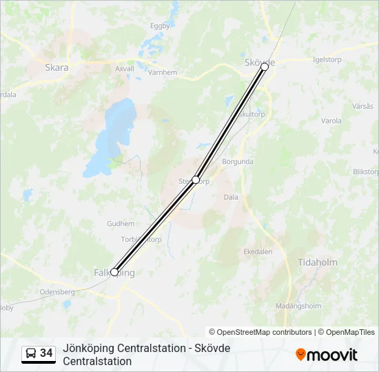 34  Line Map