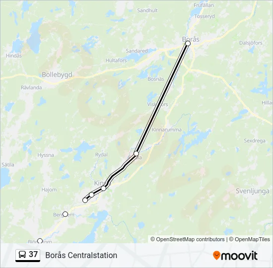 37  Line Map