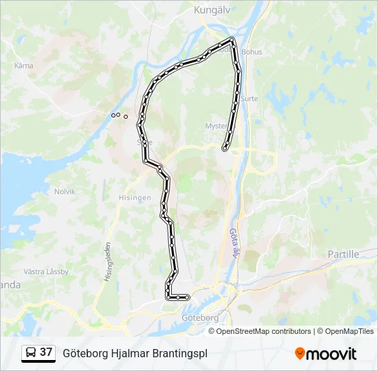 37  Line Map