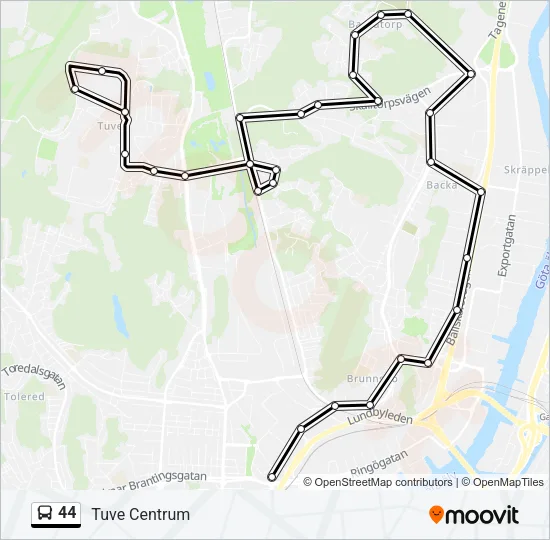 44  Line Map