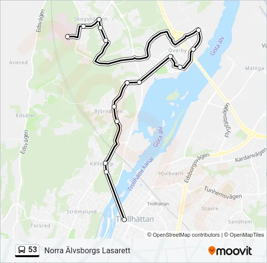 53  Line Map