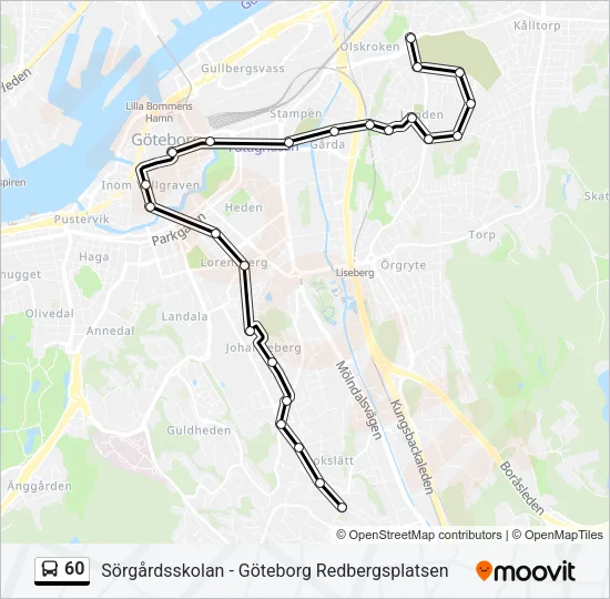 60  Line Map
