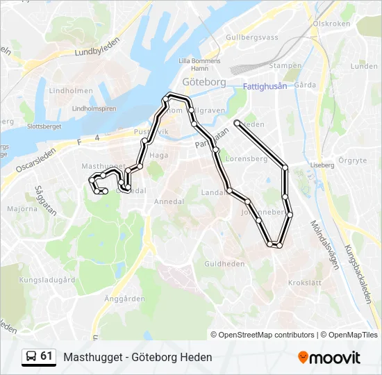 61  Line Map