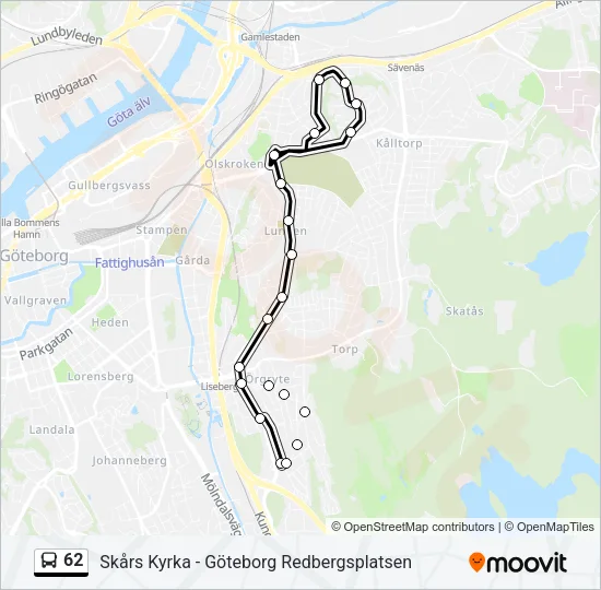 62  Line Map