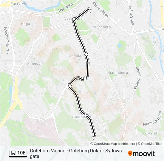 10E  Line Map