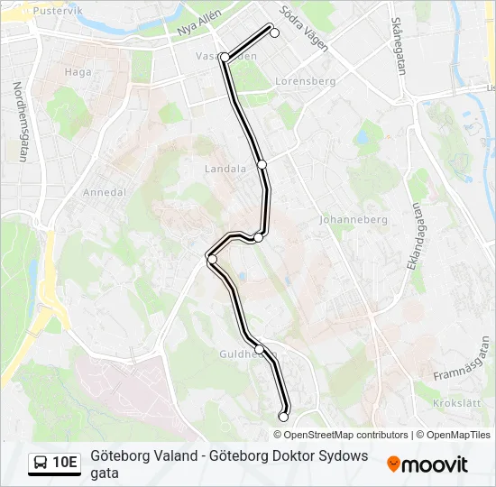 10E  Line Map