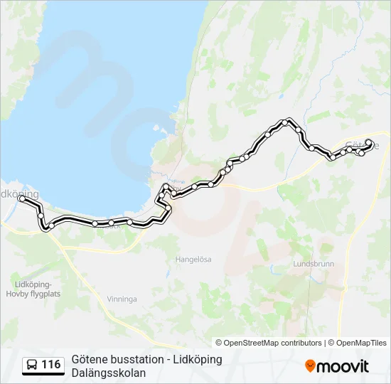 116  Line Map