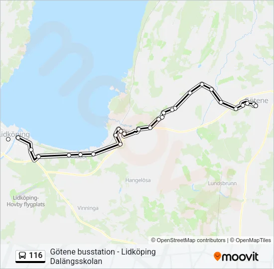 116  Line Map