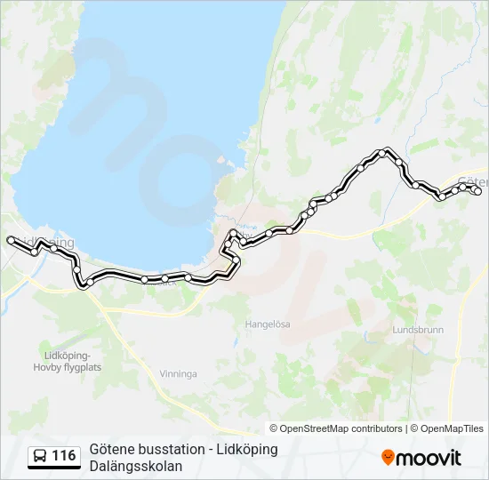 116  Line Map