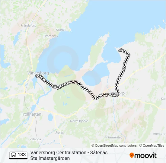 133  Line Map