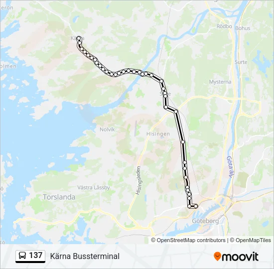 137  Line Map