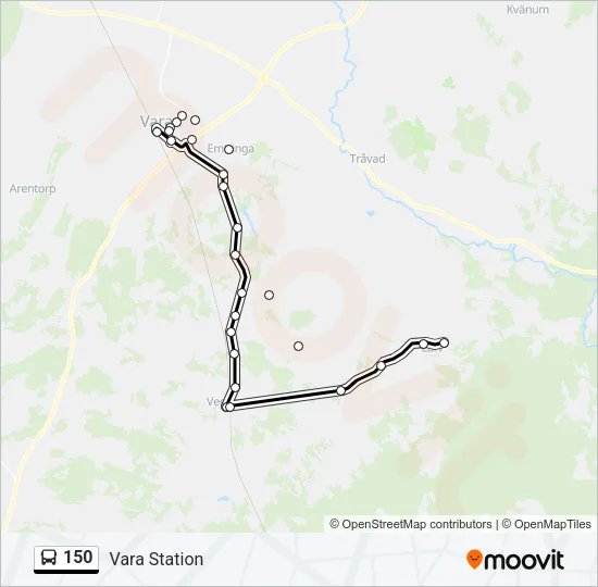 150  Line Map