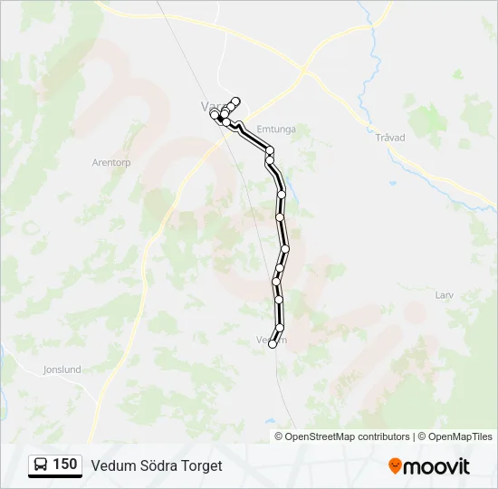150  Line Map