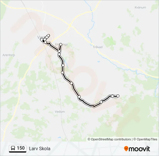 150  Line Map