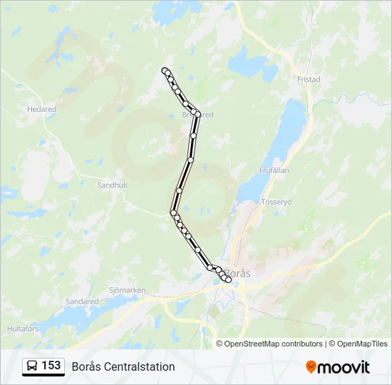 153  Line Map