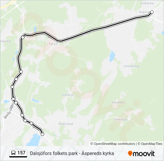 157  Line Map