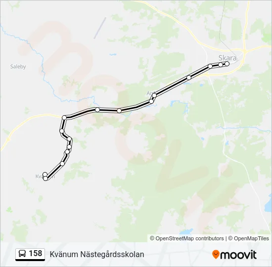158  Line Map