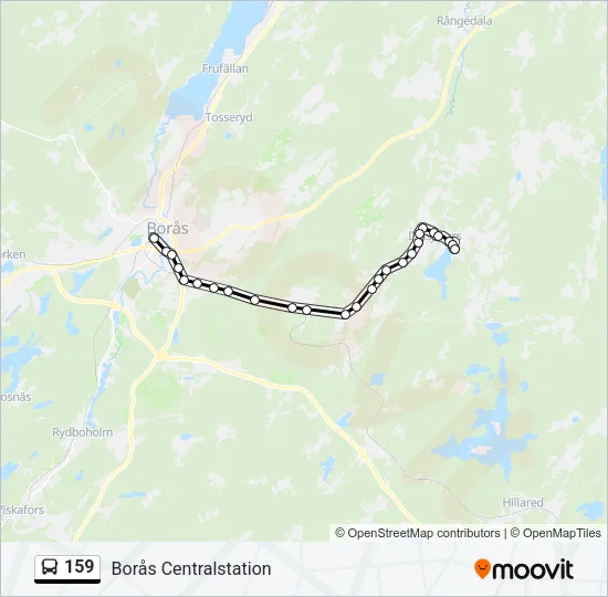 159  Line Map