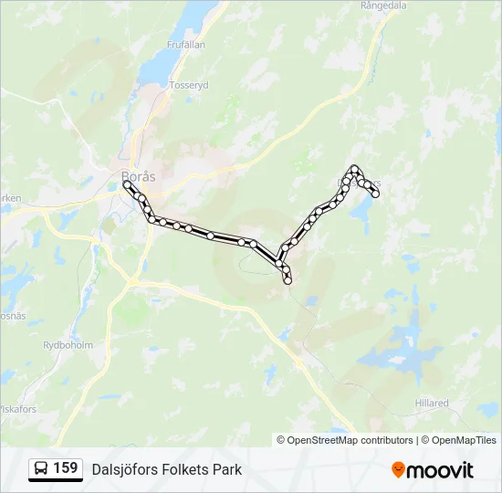 159  Line Map