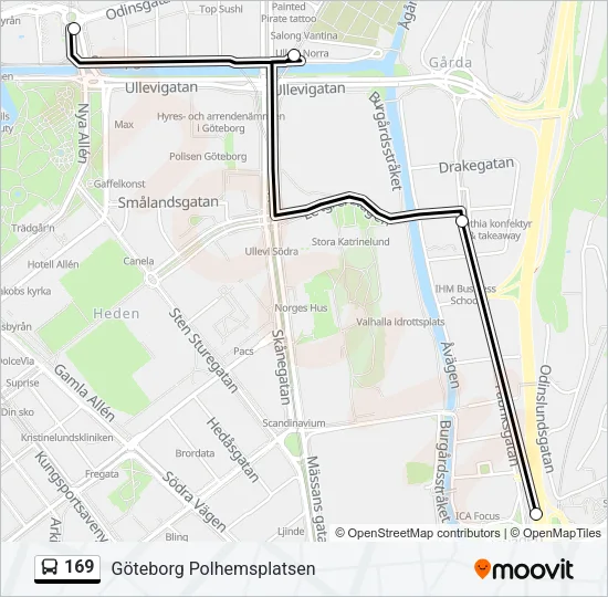169  Line Map