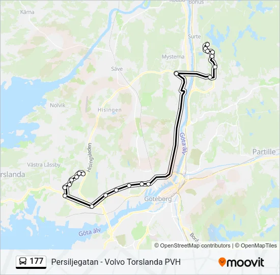 177  Line Map