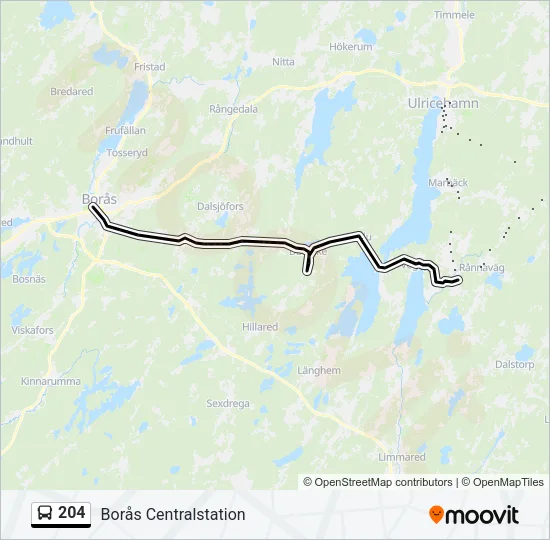 204  Line Map