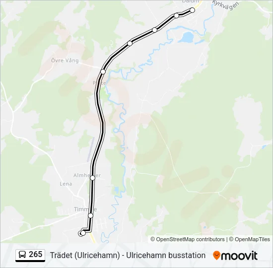 265  Line Map