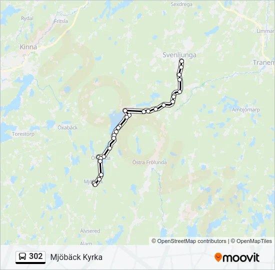 302  Line Map
