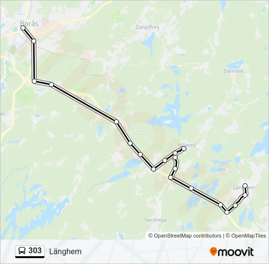 303  Line Map