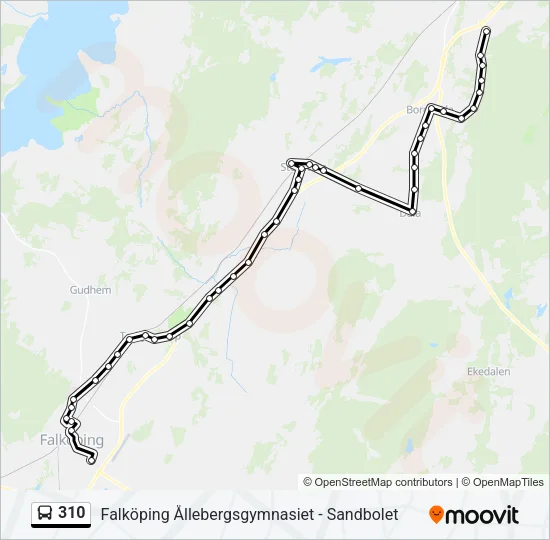 310  Line Map