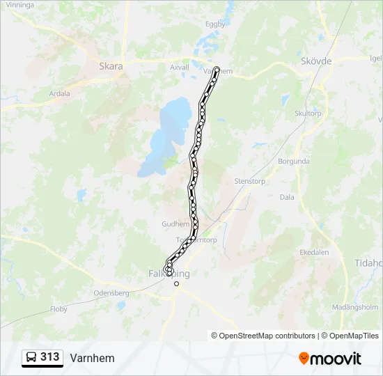 313  Line Map