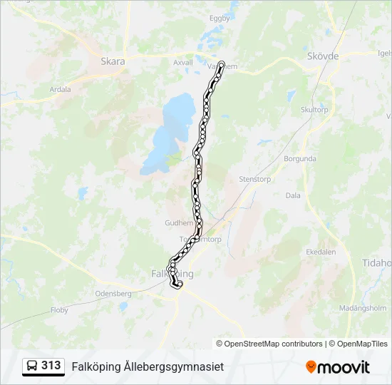 313  Line Map