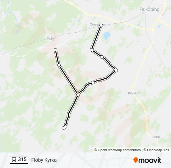 315  Line Map
