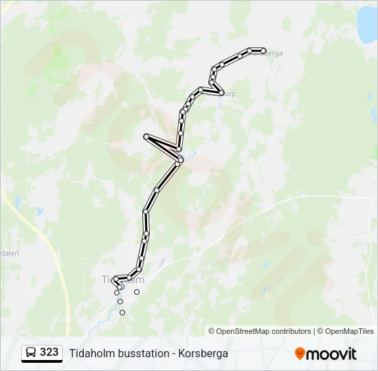 323  Line Map