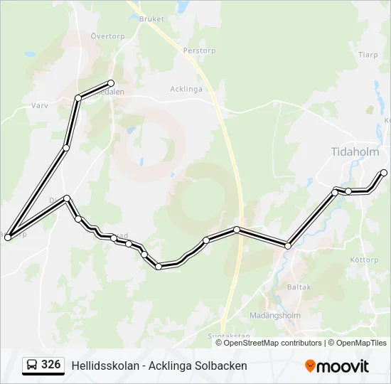 326  Line Map