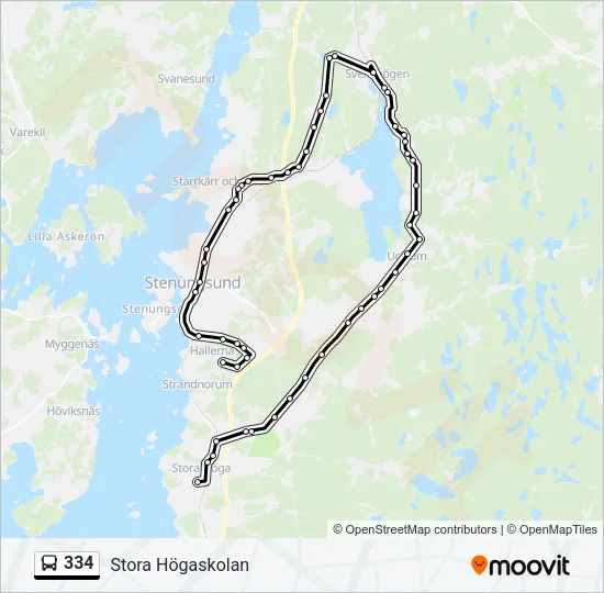 334  Line Map