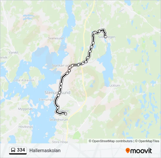 334  Line Map